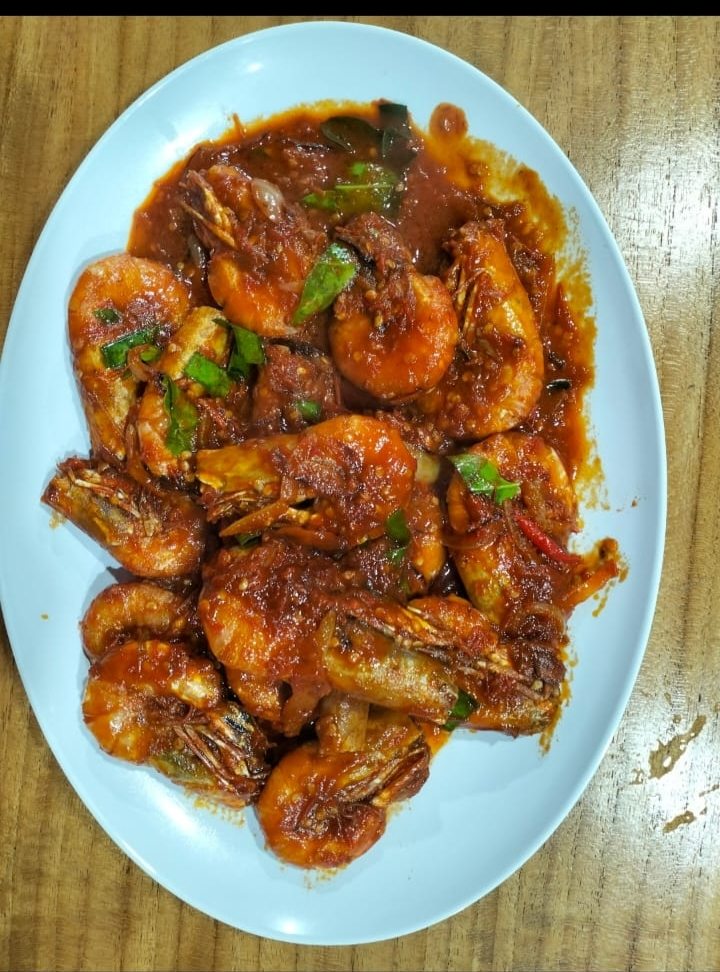 Udang Saus Padang CK Seafood